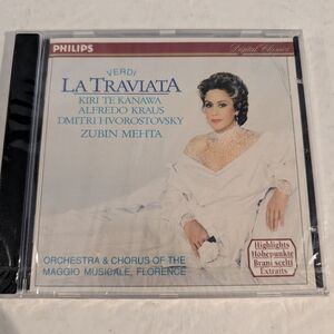 Verdi: La Traviata•Highlights Zubin Mehta CD New Sealed